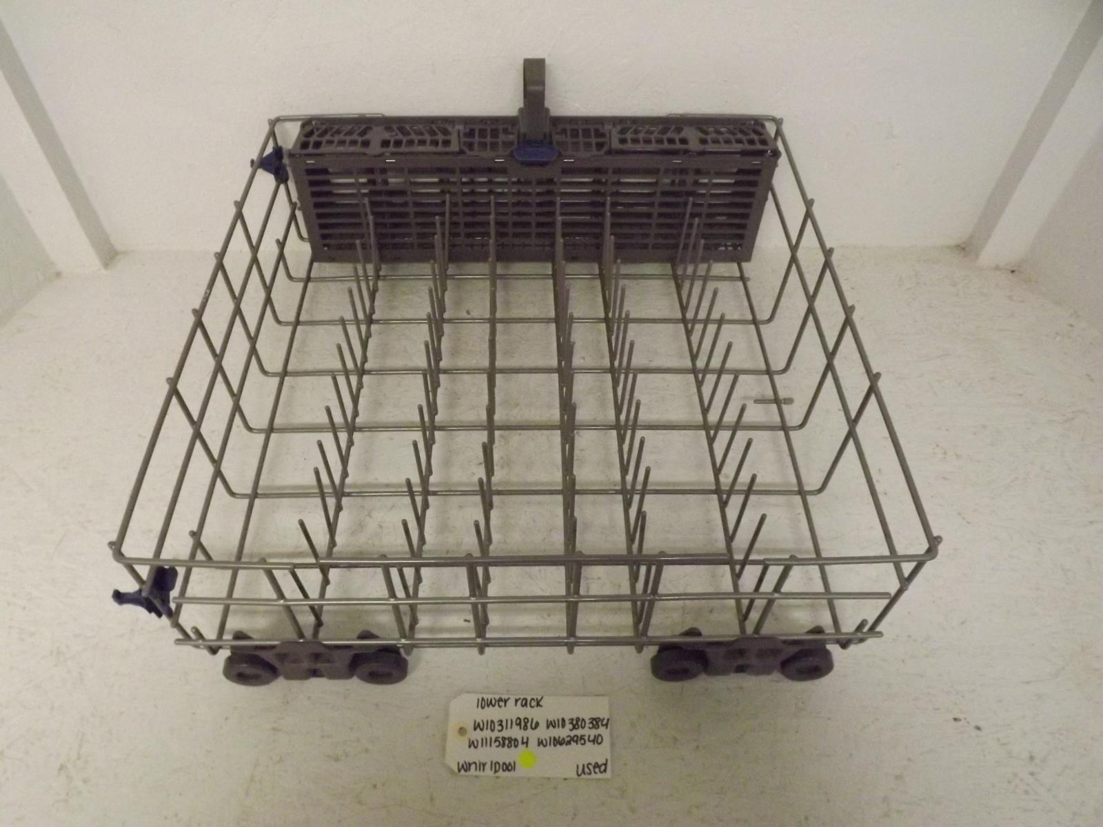 Whirlpool Dishwasher W10311986 W10380384 W11158804 W10629540 Lower Rack Used