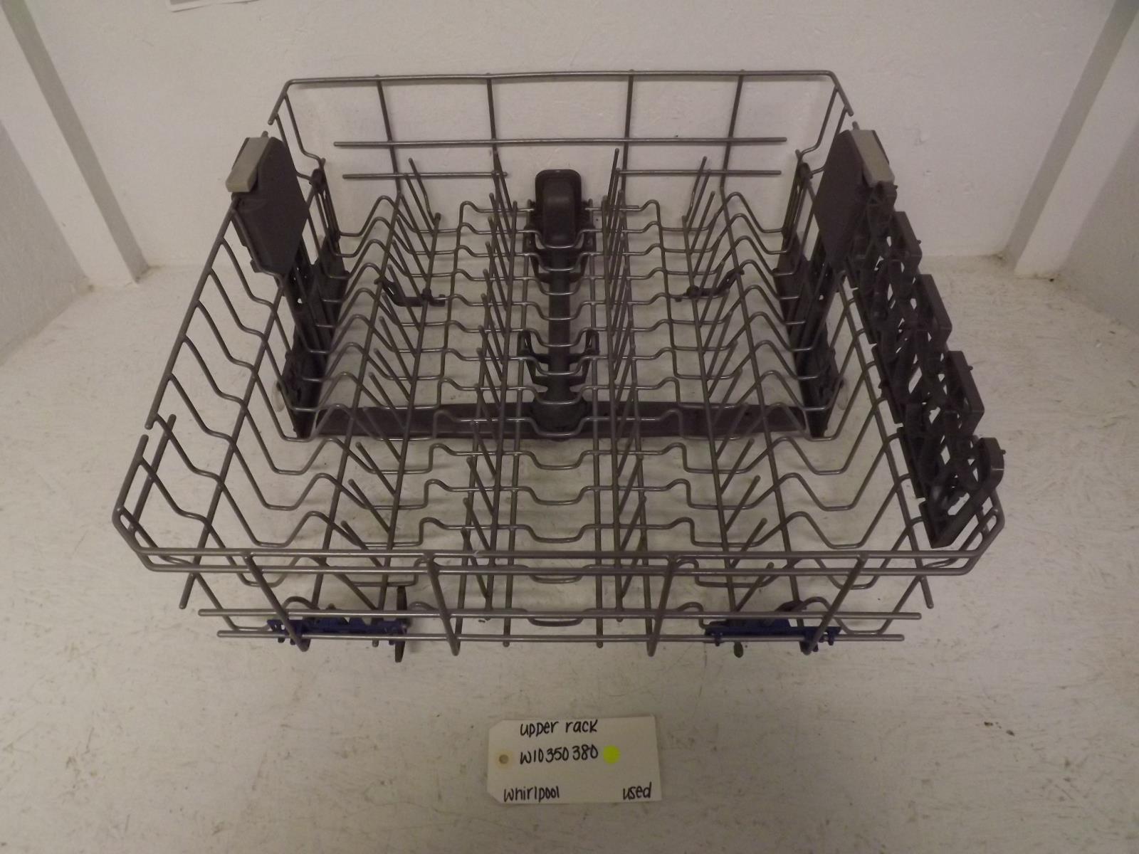 Whirlpool Dishwasher W10350380 Upper Rack Used