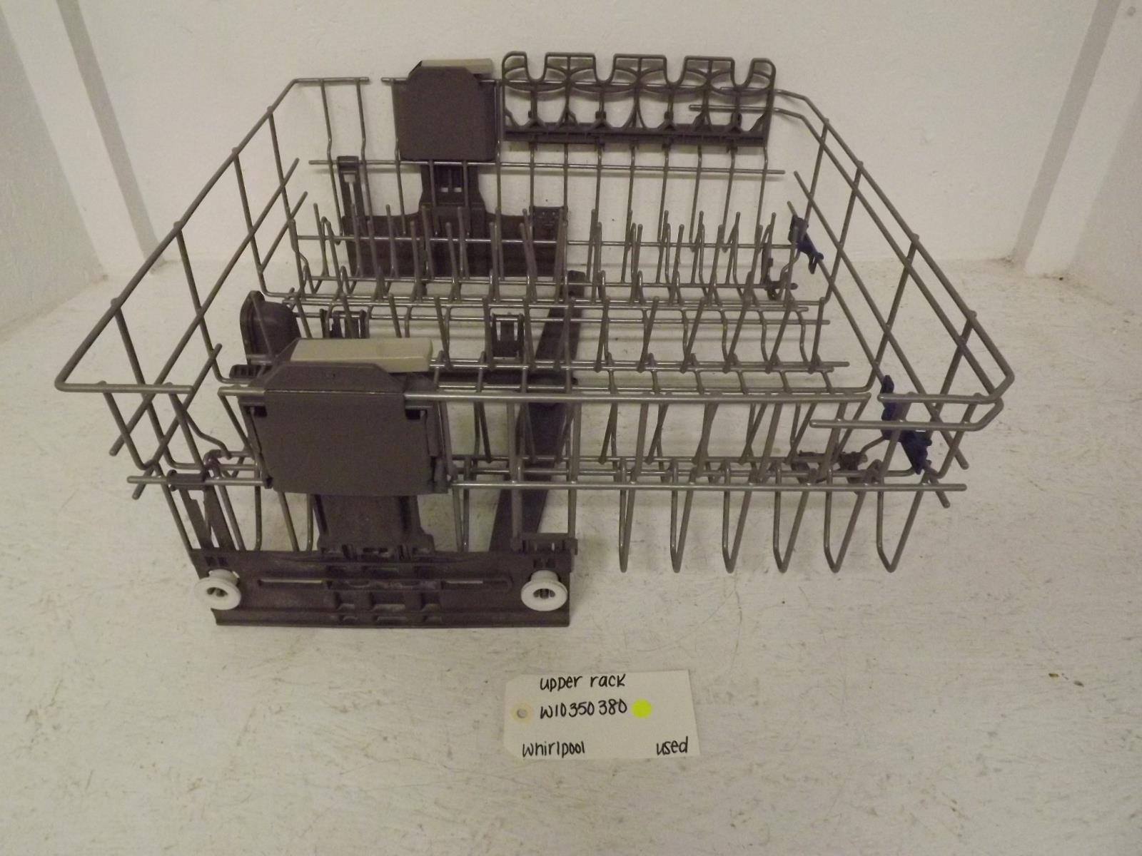 Whirlpool Dishwasher W10350380 Upper Rack Used