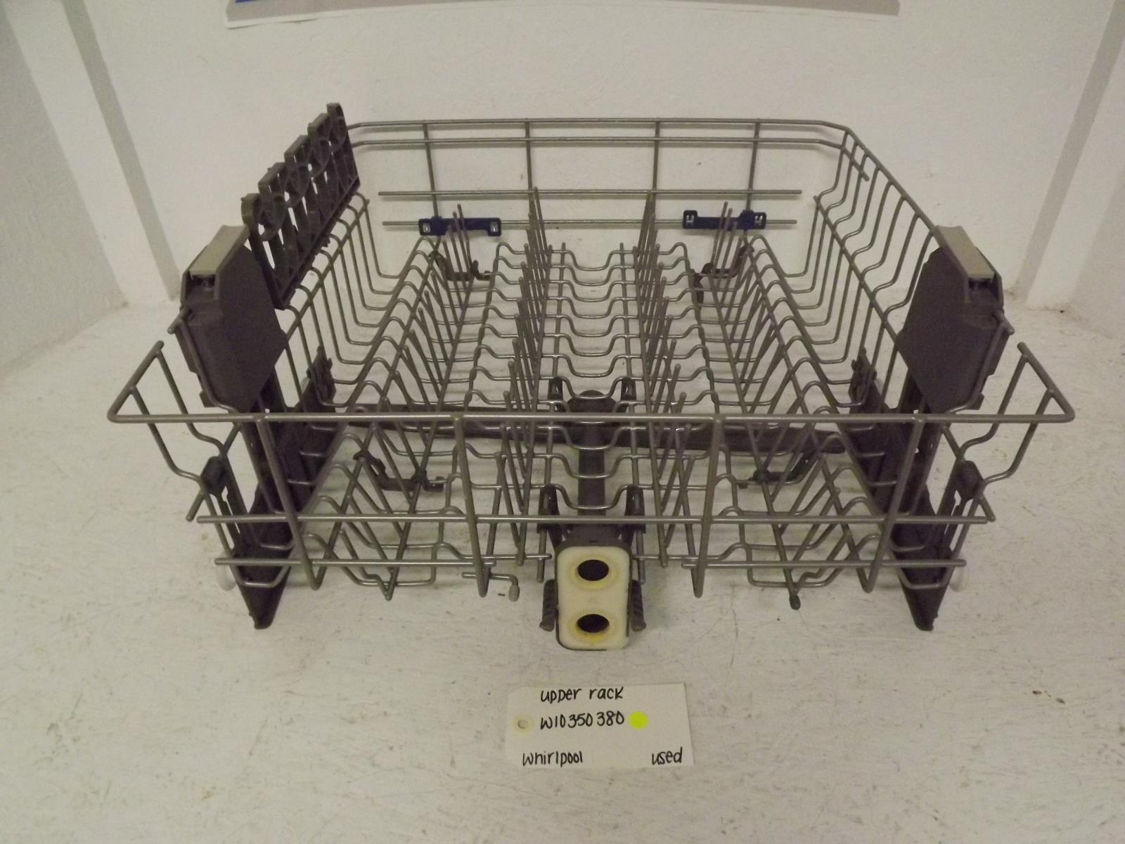 Whirlpool Dishwasher W10350380 Upper Rack Used