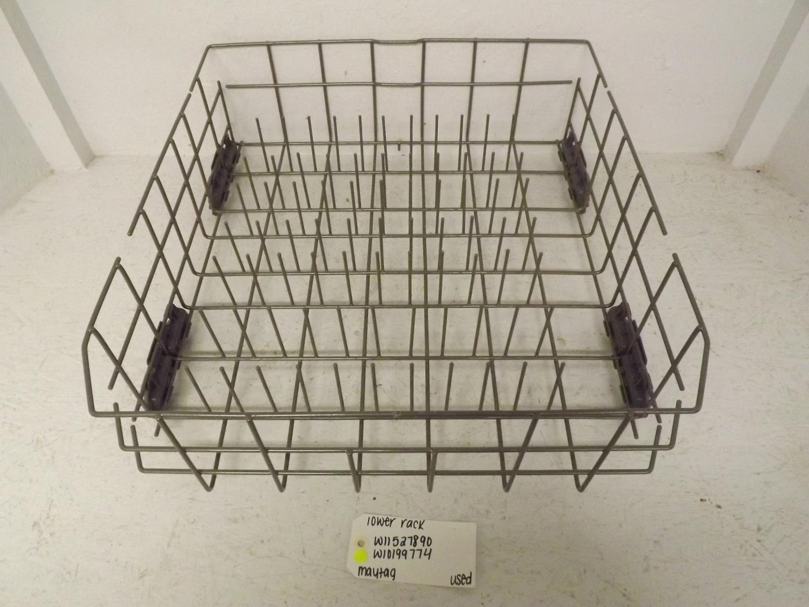 Maytag Dishwasher W11527890 W10199774 Lower Rack Used