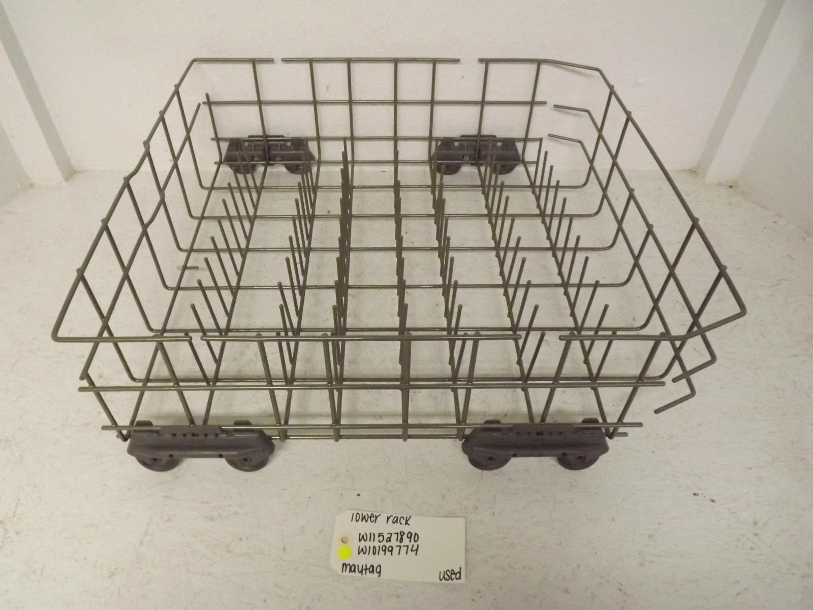 Maytag Dishwasher W11527890 W10199774 Lower Rack Used