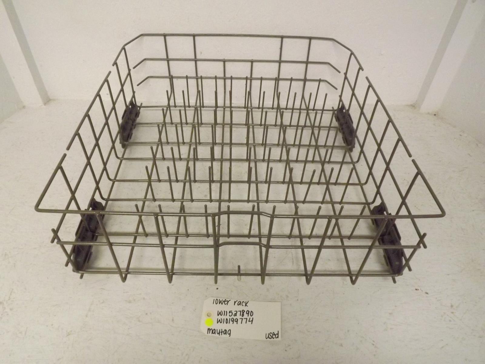 Maytag Dishwasher W11527890 W10199774 Lower Rack Used