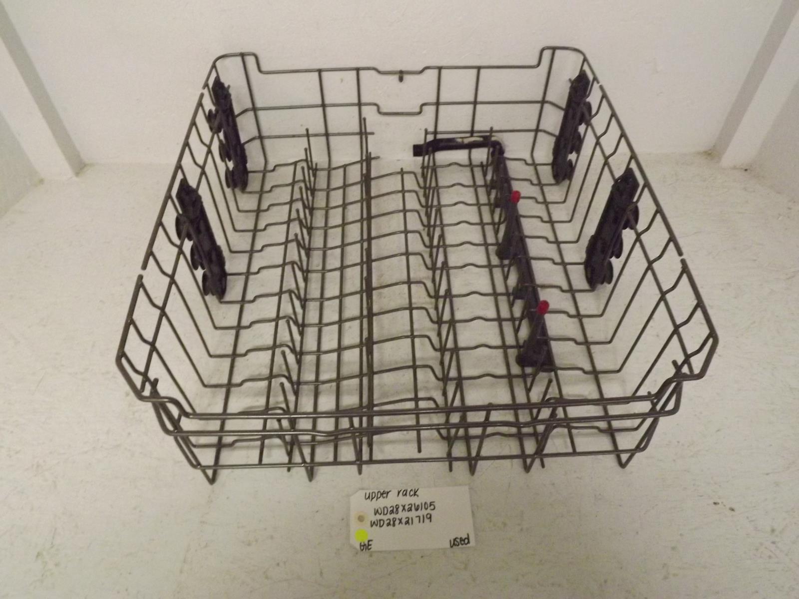 GE Dishwasher WD28X26105 WD28X21719 Upper Rack Used