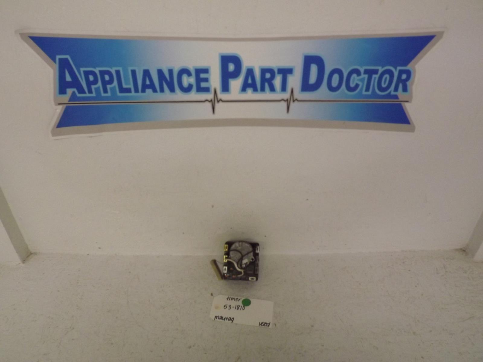 Maytag Dryer 53-1810 Timer Used