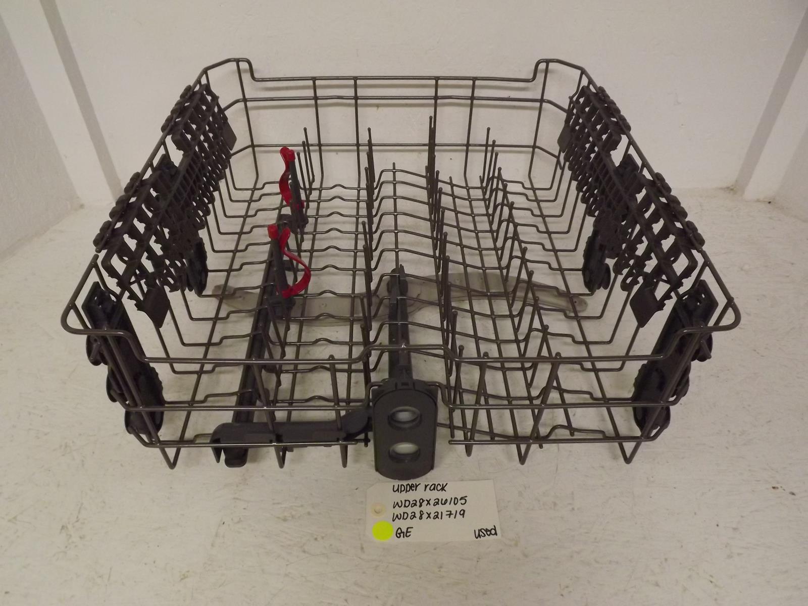 GE Dishwasher WD28X26105 WD28X21719 Upper Rack Used