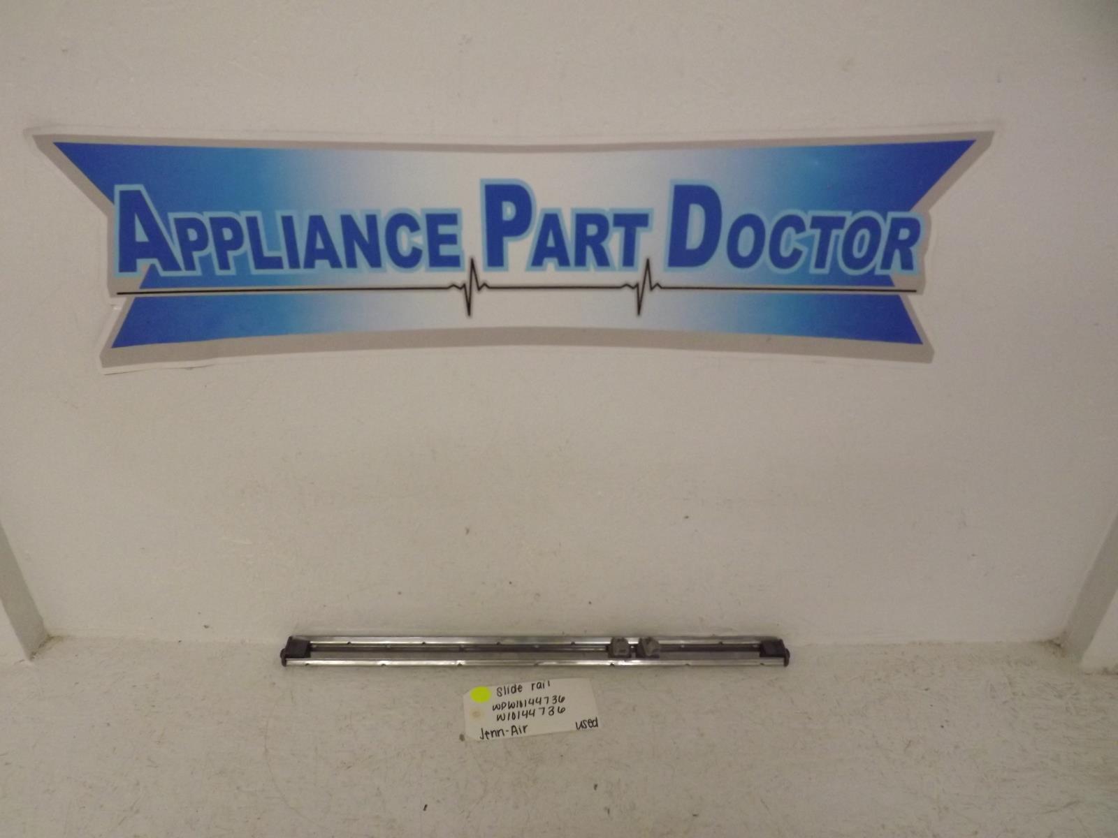 Jenn-Air Dishwasher WPW10144736 W10144736 Slide Rail Used