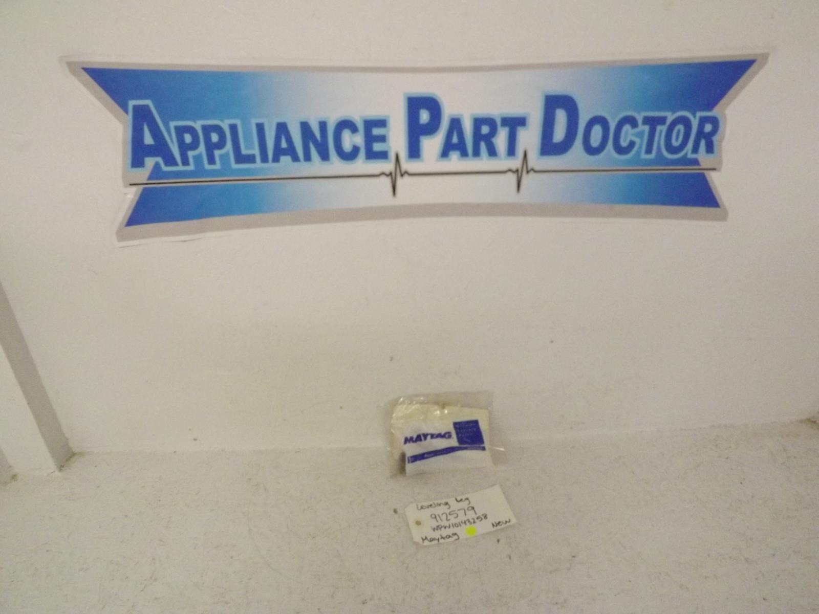 Maytag Dishwasher 912579 WPW10143258 Leveling Leg New