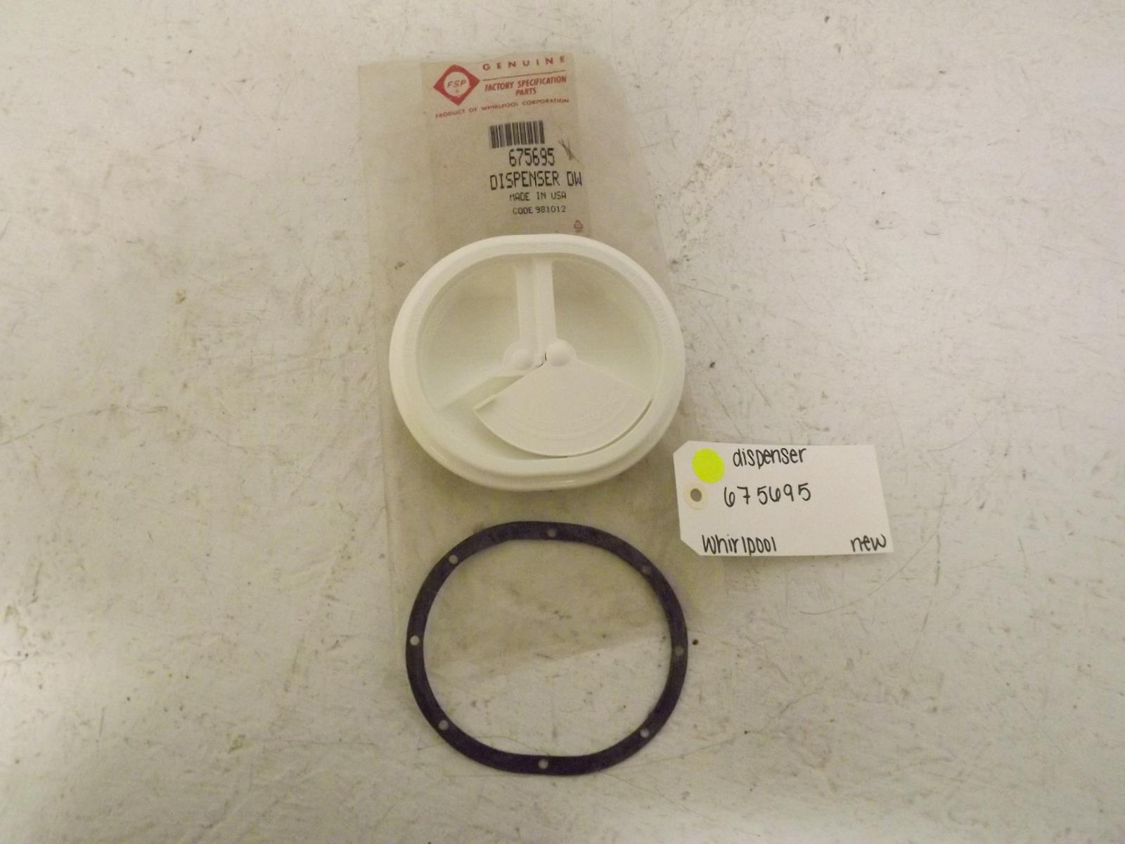 Whirlpool Dishwasher 675695 Dispenser New