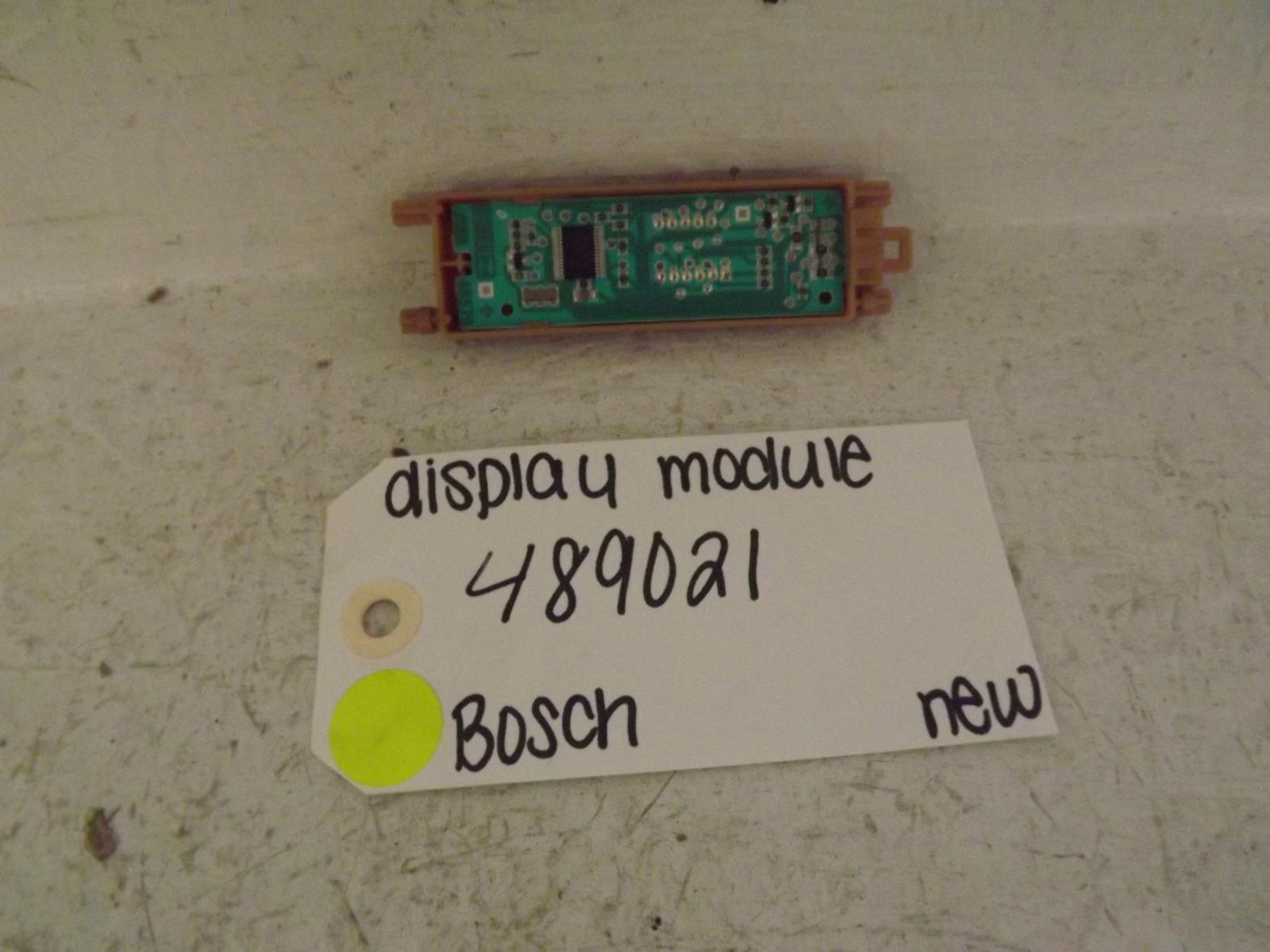 Bosch Dishwasher 489021 Display Module New