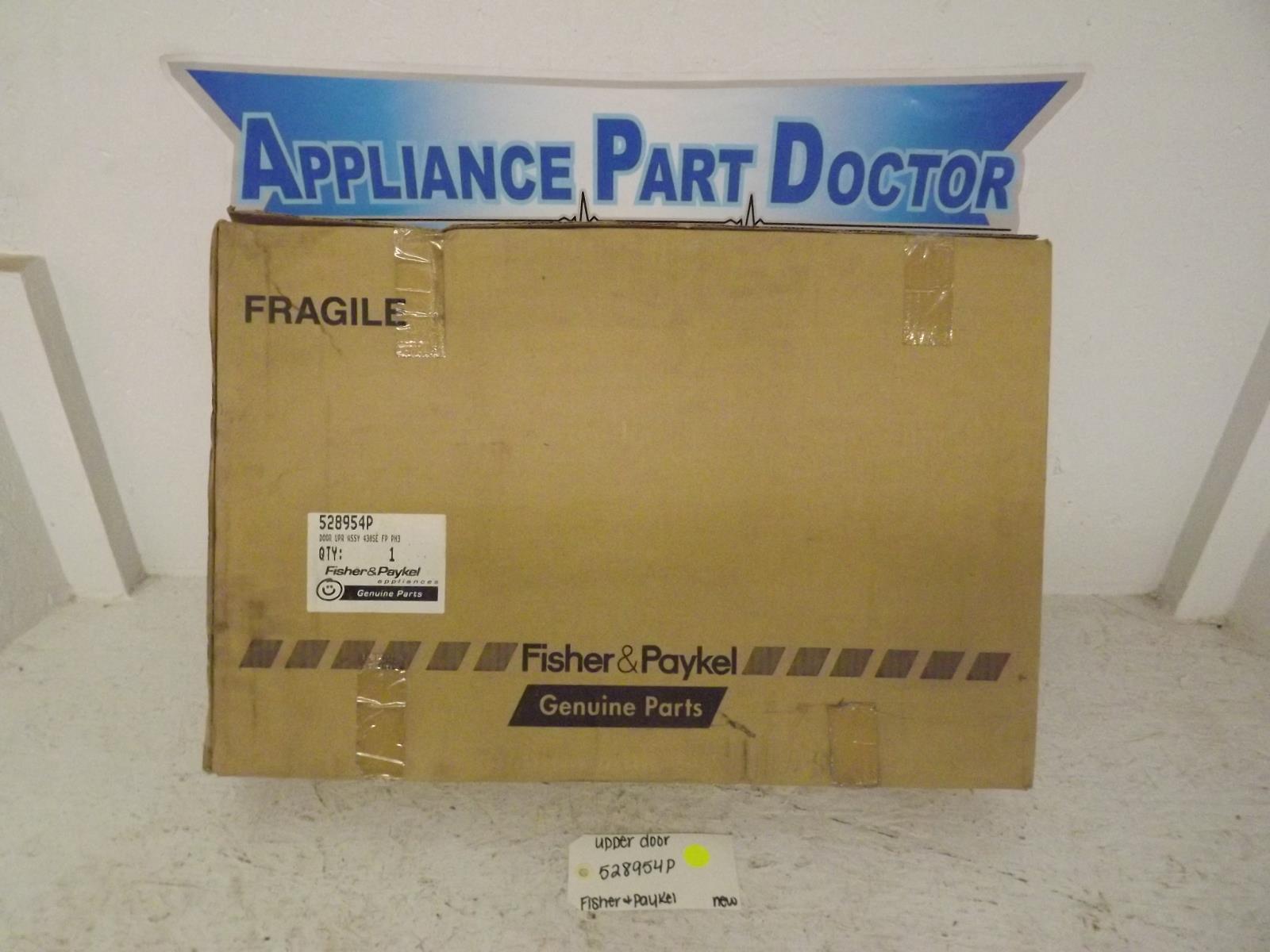 Fisher & Paykel Dishwasher 528954P Upper Door New