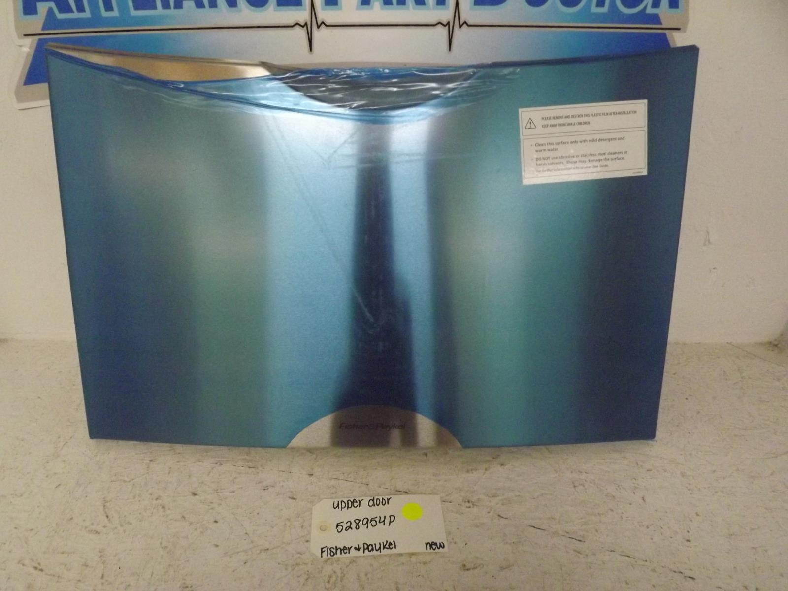 Fisher & Paykel Dishwasher 528954P Upper Door New