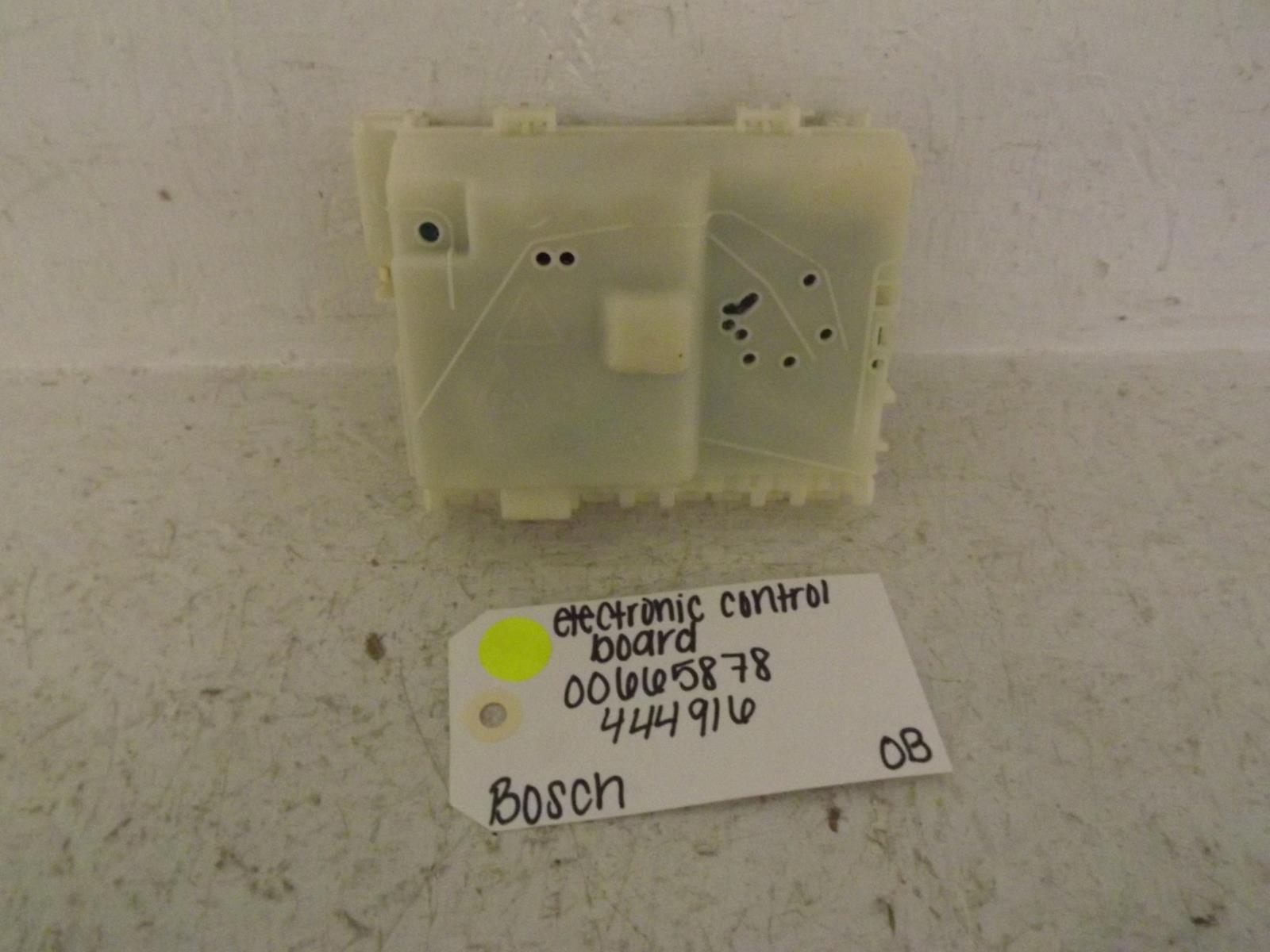 Bosch Dishwasher 00665878 444916 Electronic Control Board OB