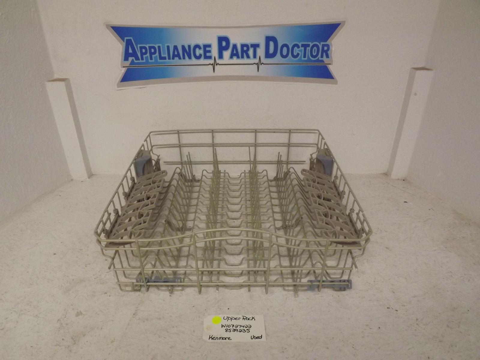 Kenmore Dishwasher W10727422 839235 Upper Rack Used