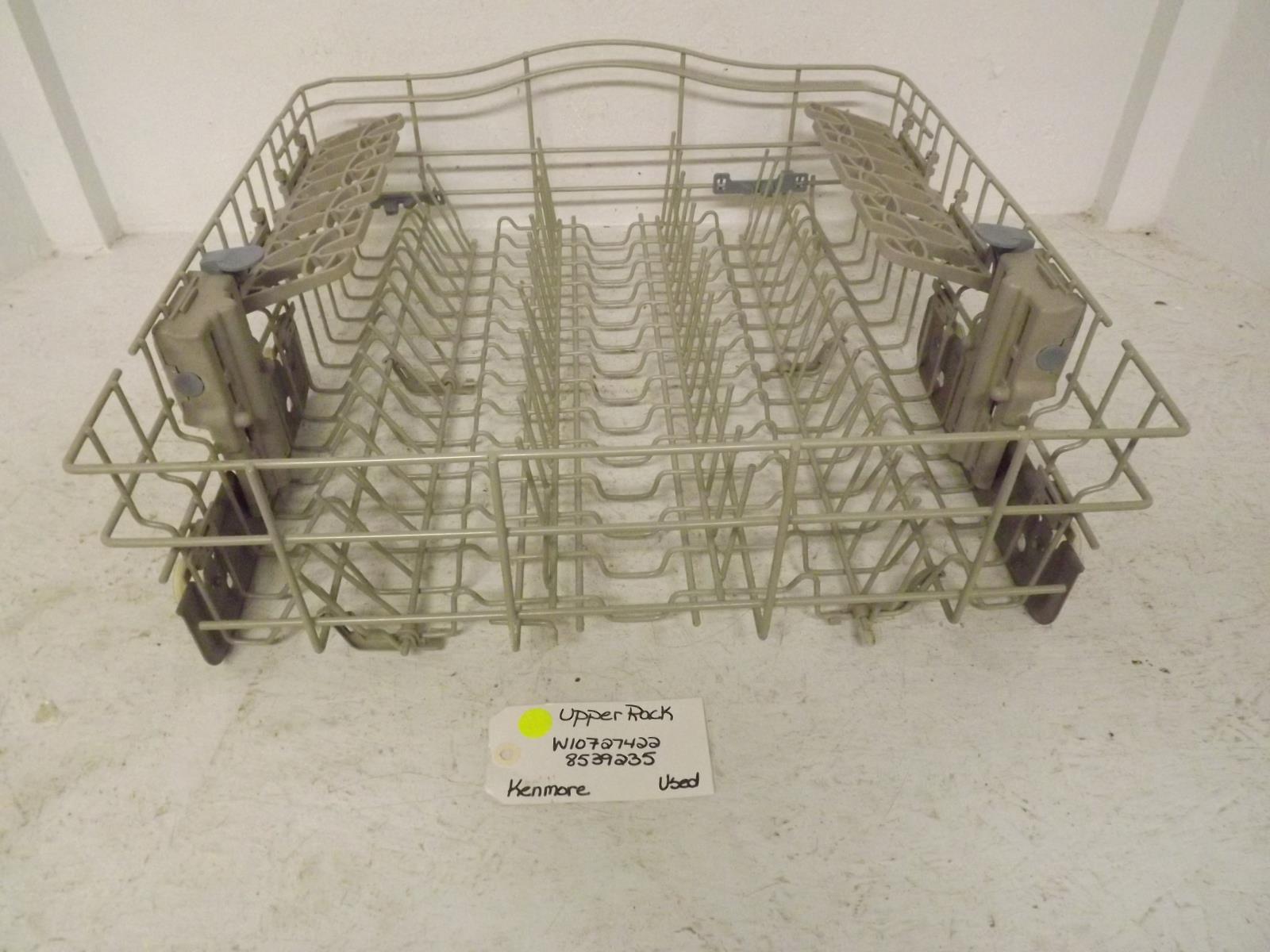 Kenmore Dishwasher W10727422 839235 Upper Rack Used