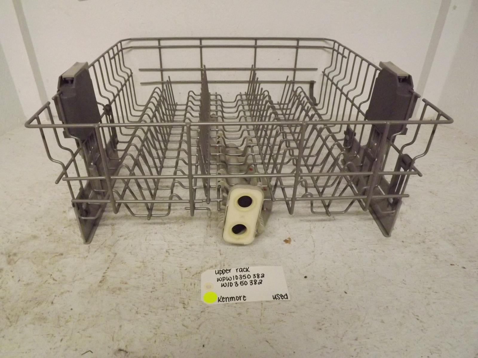 Kenmore Dishwasher WPW10350382 W10350382 Upper Rack Used