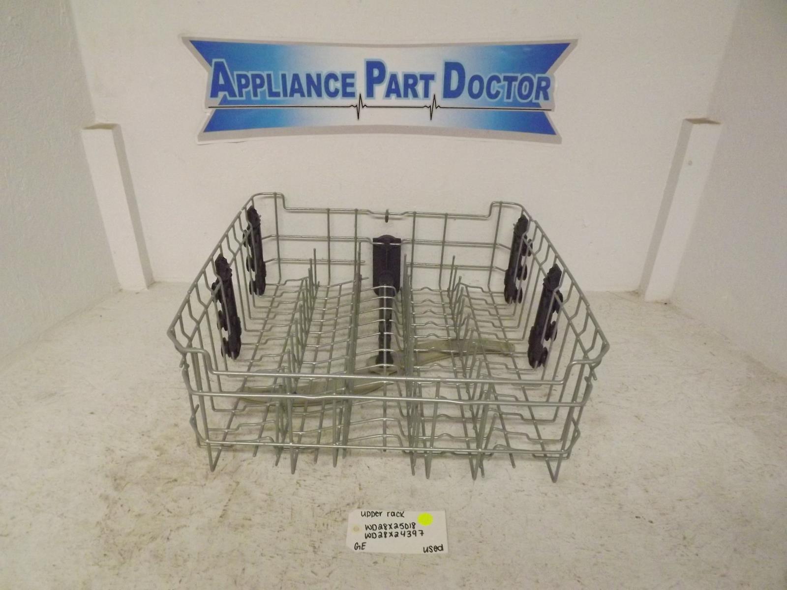 GE Dishwasher WD28X25018 WD28X24397 Upper Rack Used