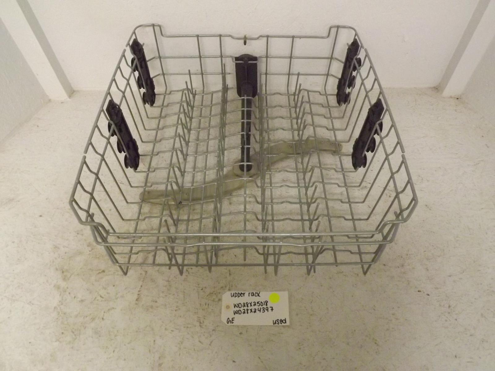 GE Dishwasher WD28X25018 WD28X24397 Upper Rack Used