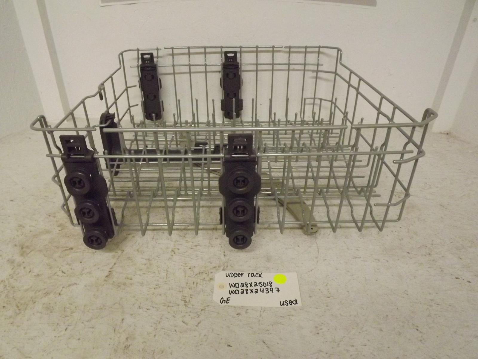 GE Dishwasher WD28X25018 WD28X24397 Upper Rack Used