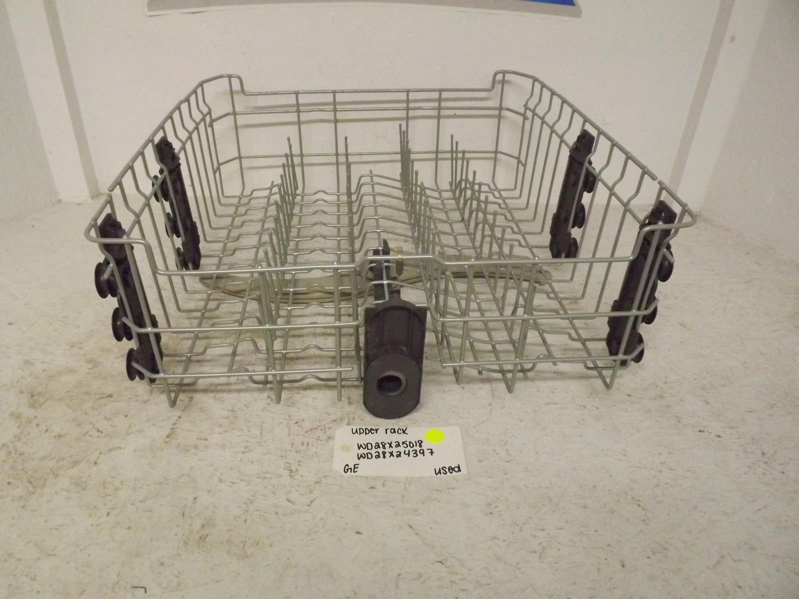 GE Dishwasher WD28X25018 WD28X24397 Upper Rack Used