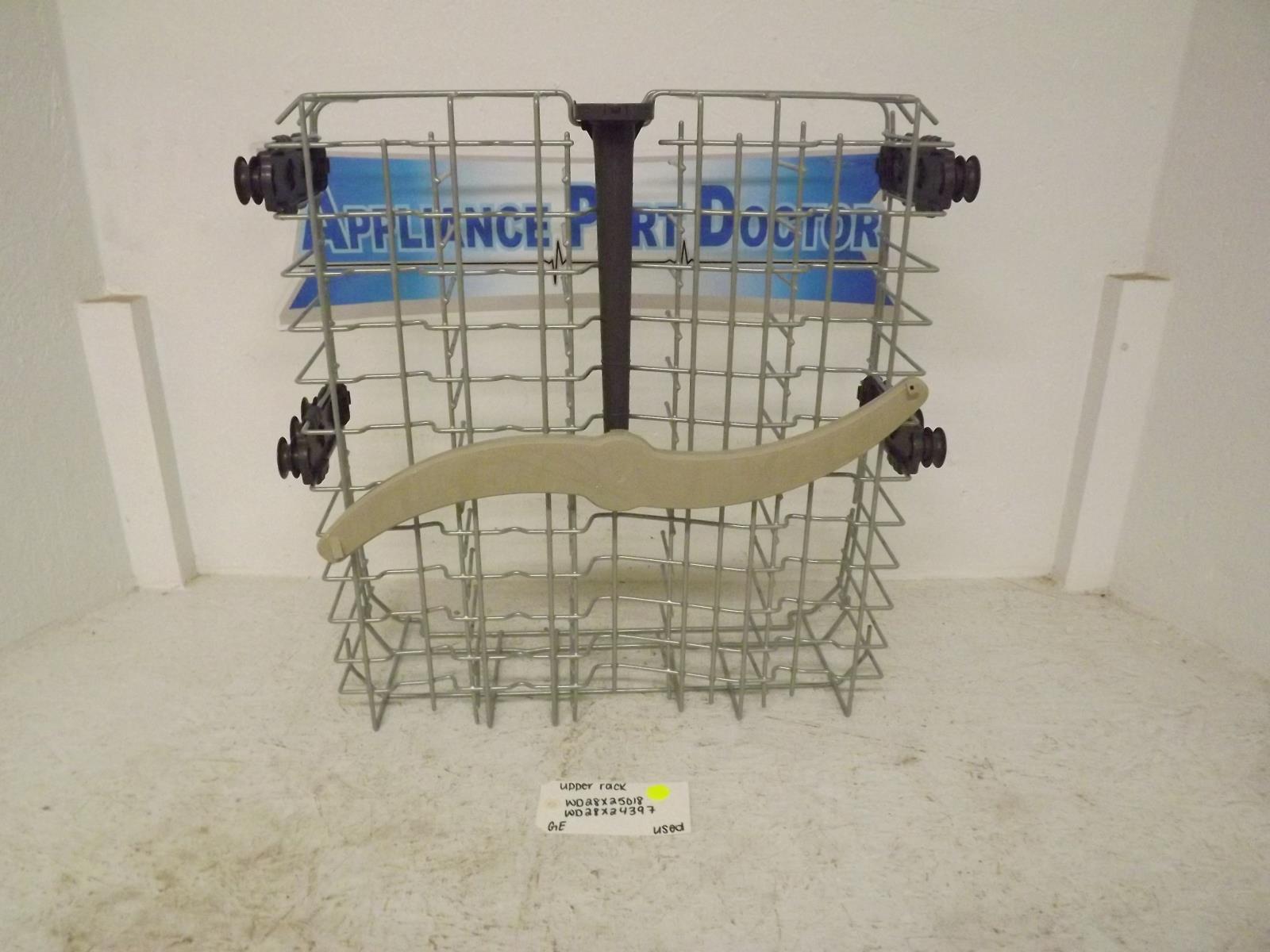 GE Dishwasher WD28X25018 WD28X24397 Upper Rack Used