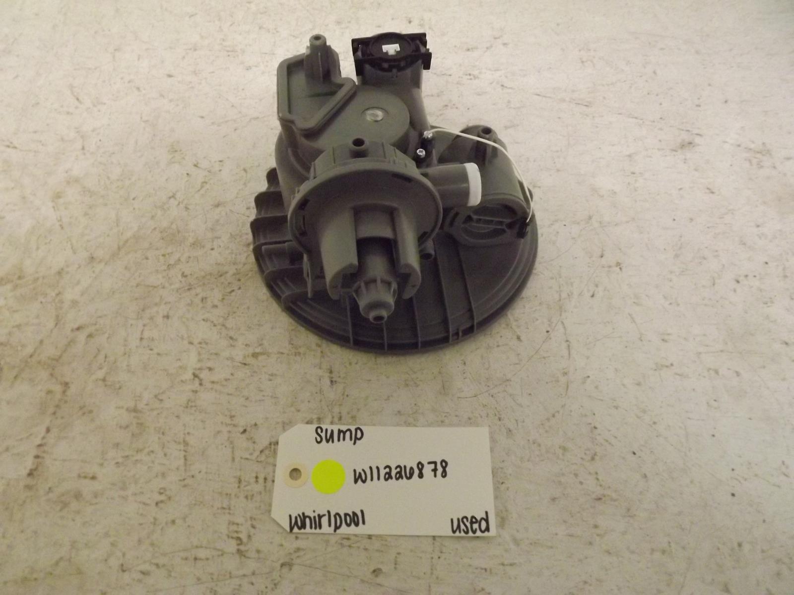 Whirlpool Dishwasher W11226878 Sump Used