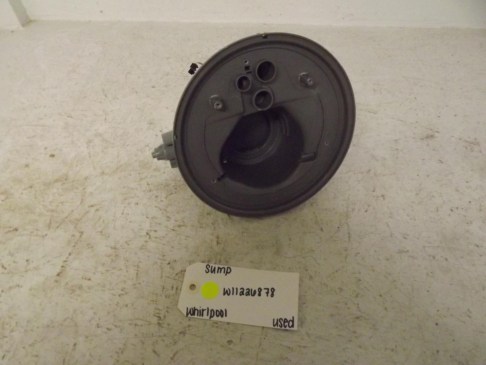 Whirlpool Dishwasher W11226878 Sump Used