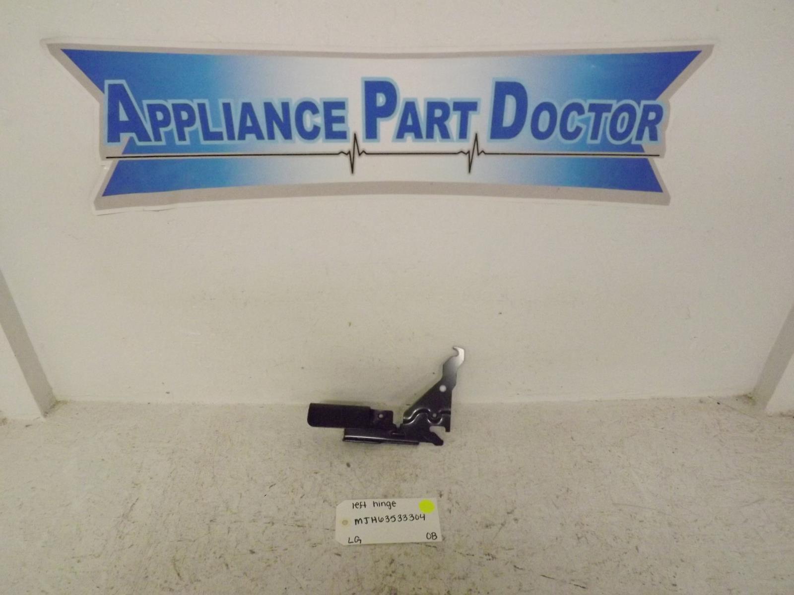 LG Dishwasher MJH63533304 Left Hinge OB