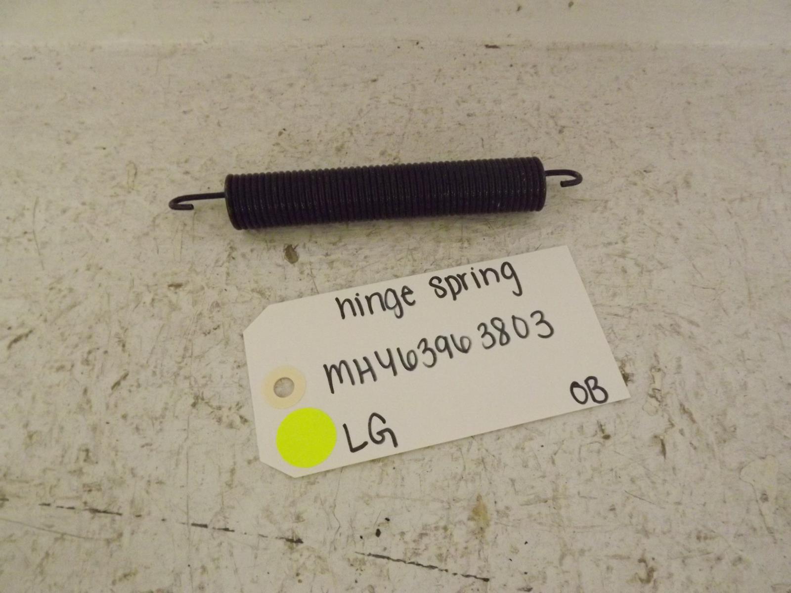 LG Dishwasher MHY63963803 Hinge Spring OB