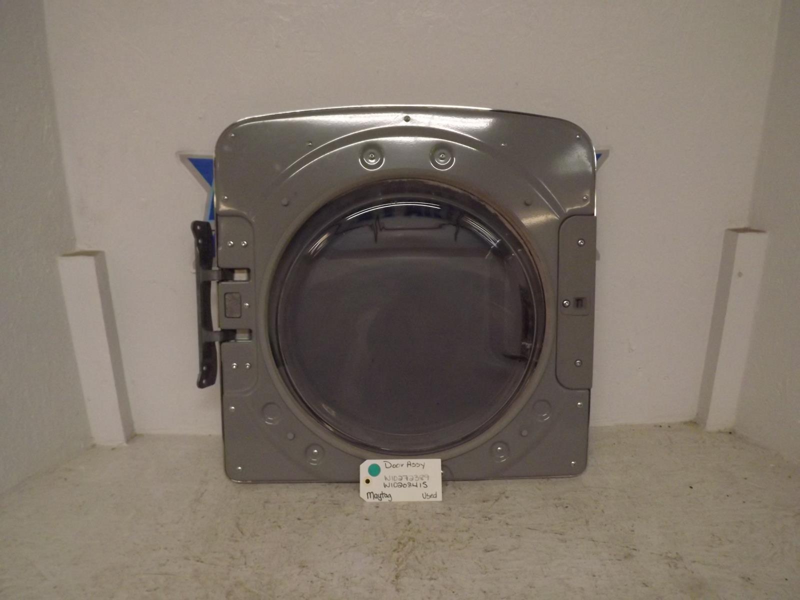 Maytag Dryer W10272389  W10208415  Door Assembly Used