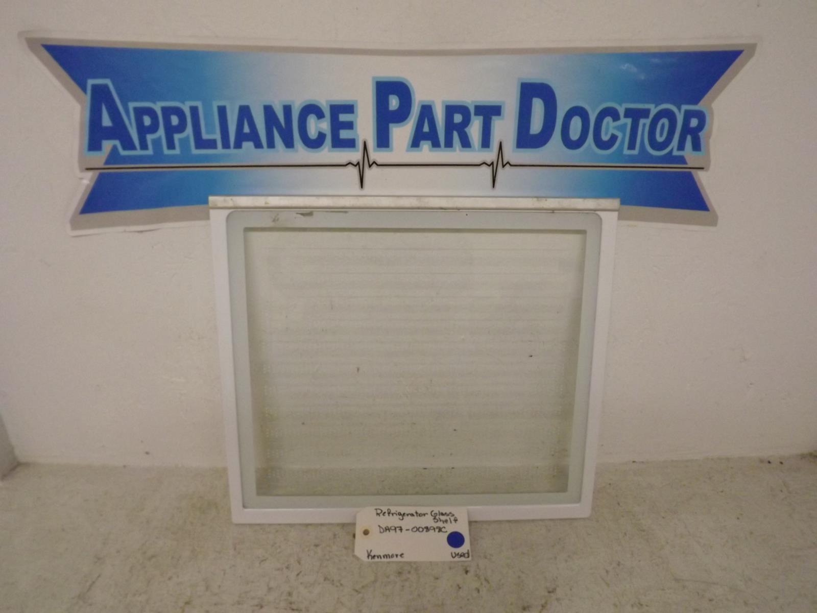 Kenmore Refrigerator DA97-00898C Refrigerator Glass Shelf Used
