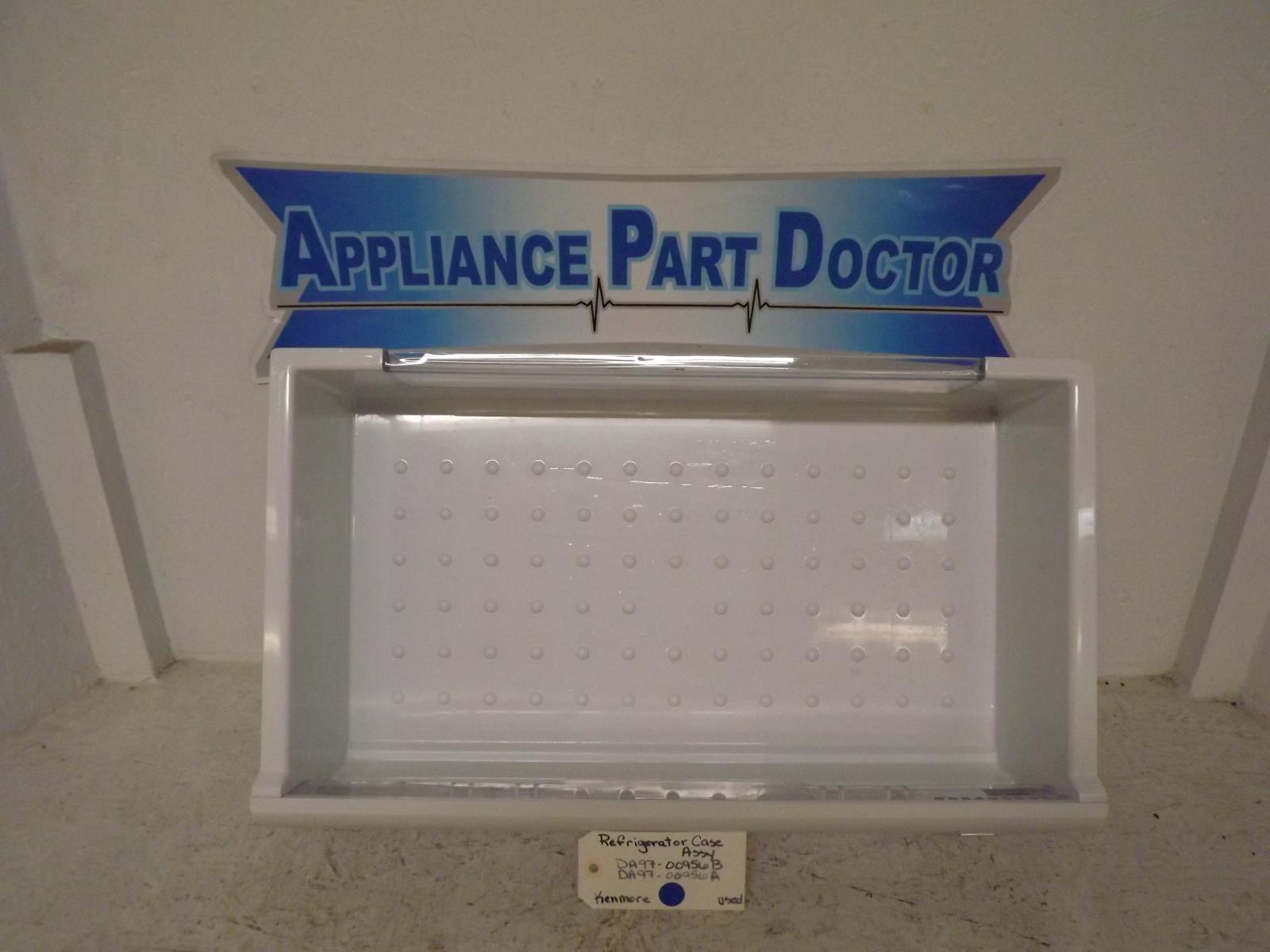 Kenmore Refrigerator DA97-00956B DA97-00956A Refrigerator Case Assy Used