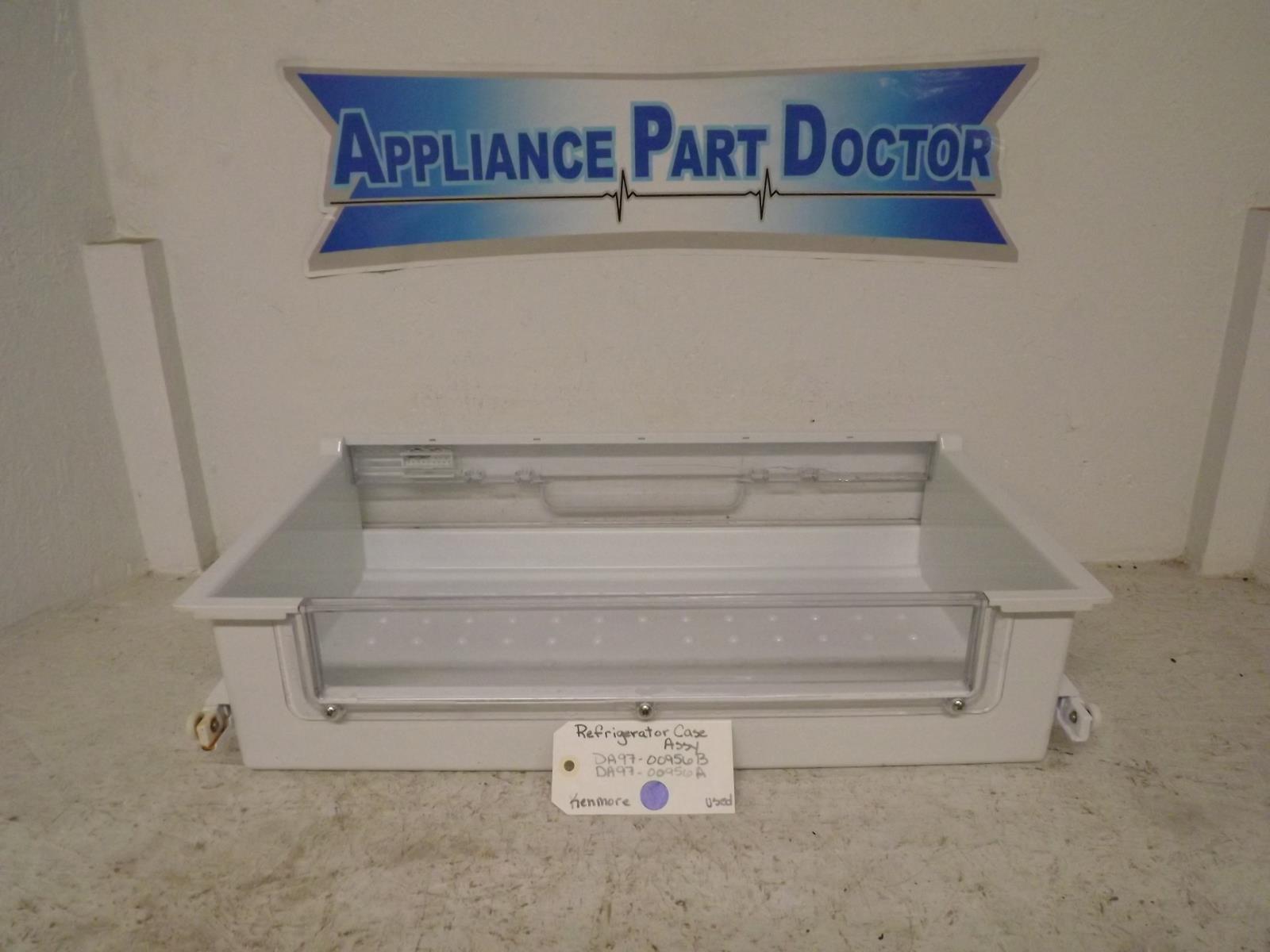 Kenmore Refrigerator DA97-00956B DA97-00956A Refrigerator Case Assy Used