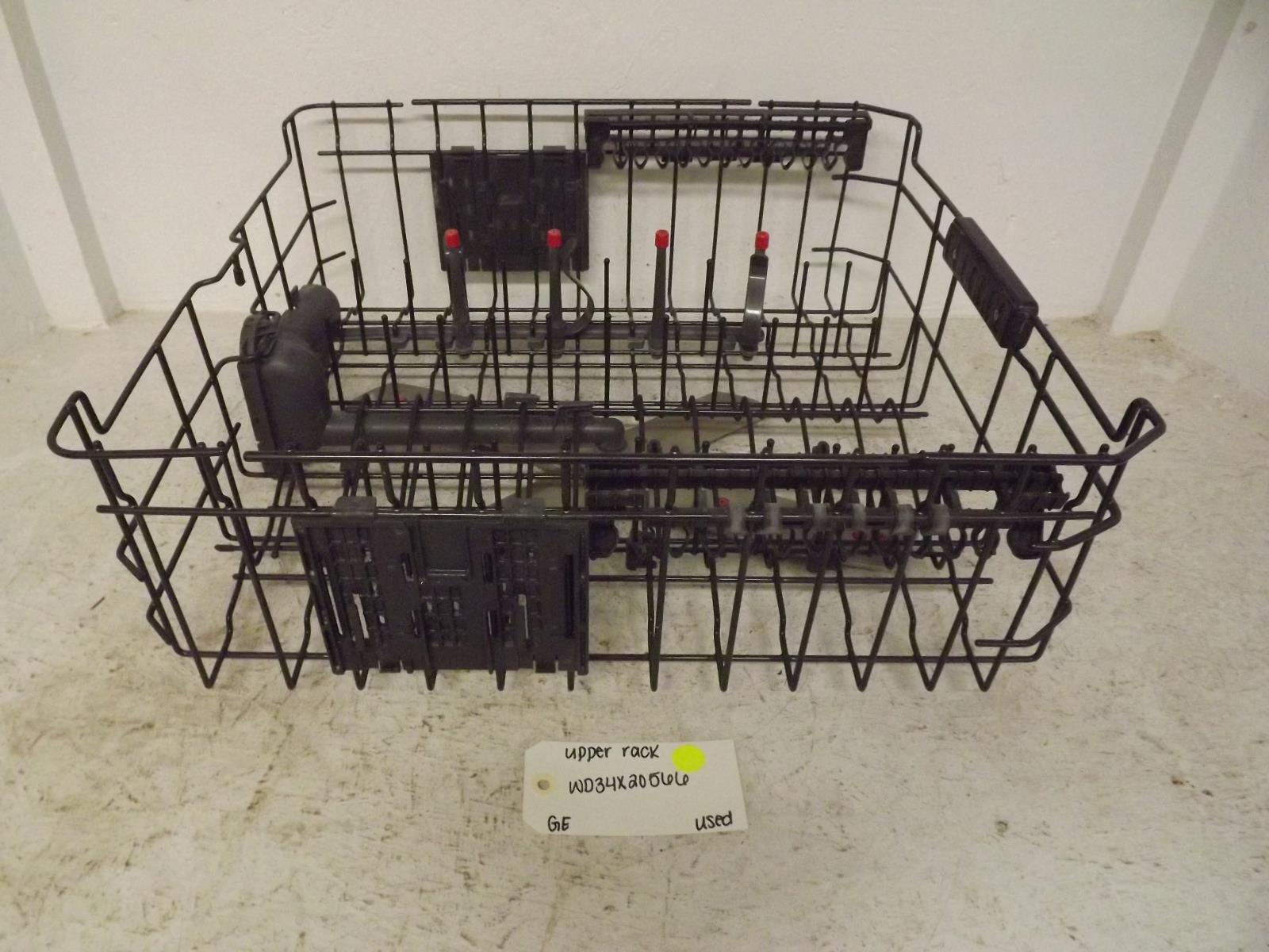 GE Dishwasher WD34X20566 Upper Rack Used