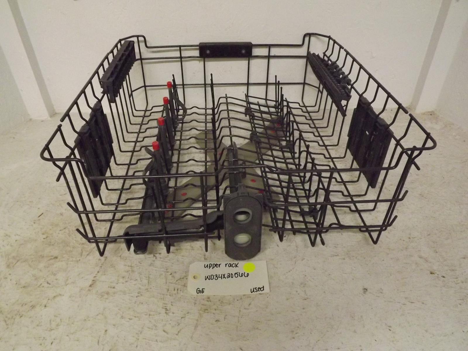 GE Dishwasher WD34X20566 Upper Rack Used