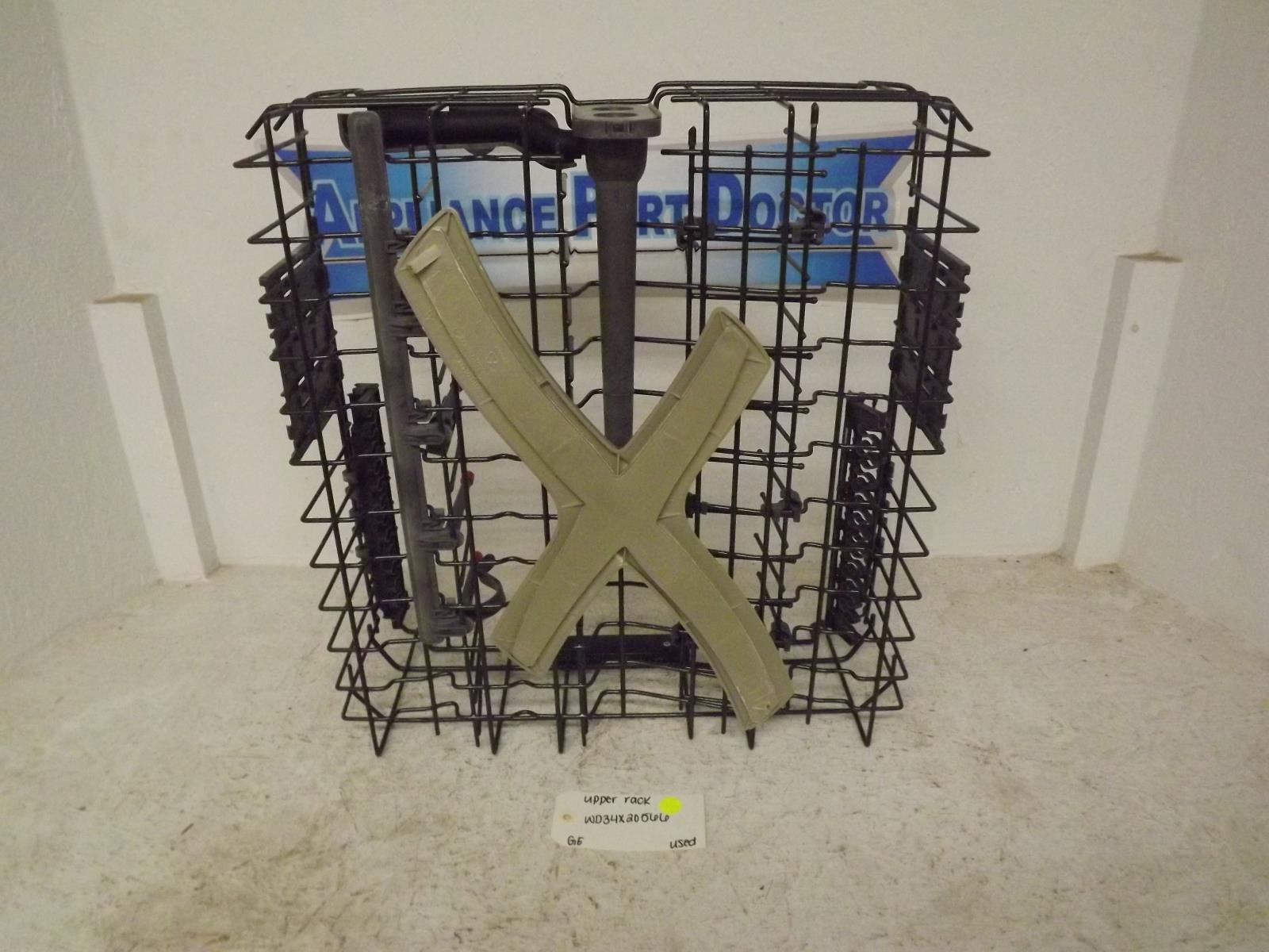 GE Dishwasher WD34X20566 Upper Rack Used