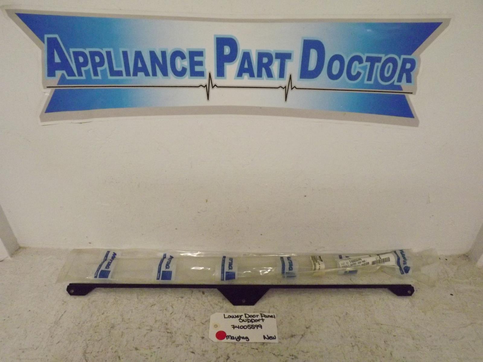 Maytag Range 74005599  Lower Door Panel Support New