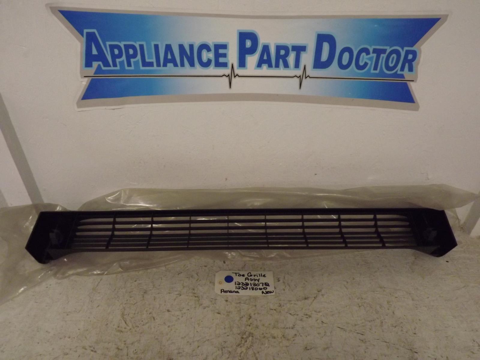 Amana Refrigerator R0131553  12321806Q  Toe Grille Assy New