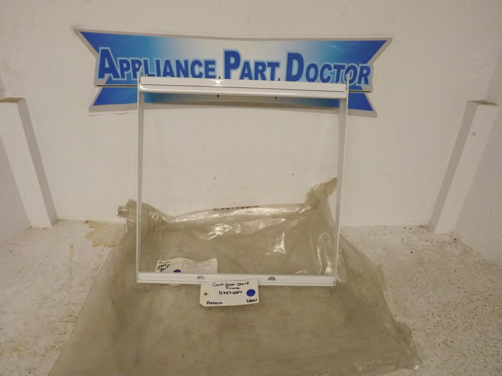 Amana Refrigerator D7871024 Contilever Shelf Frame New