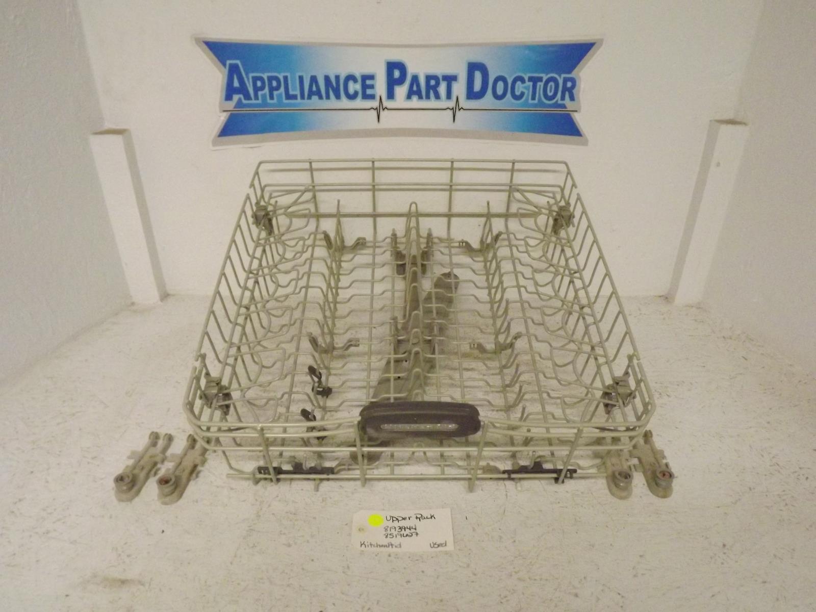 KitchenAid Dishwasher 8193944 8519627  Upper Rack Used