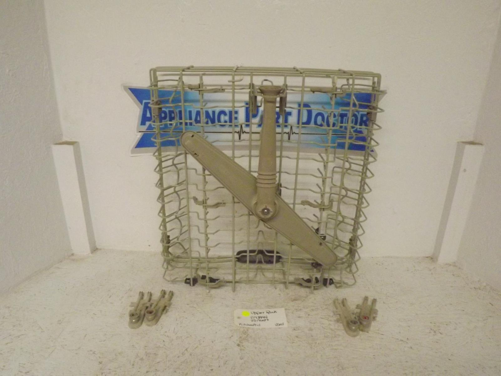 KitchenAid Dishwasher 8193944 8519627  Upper Rack Used