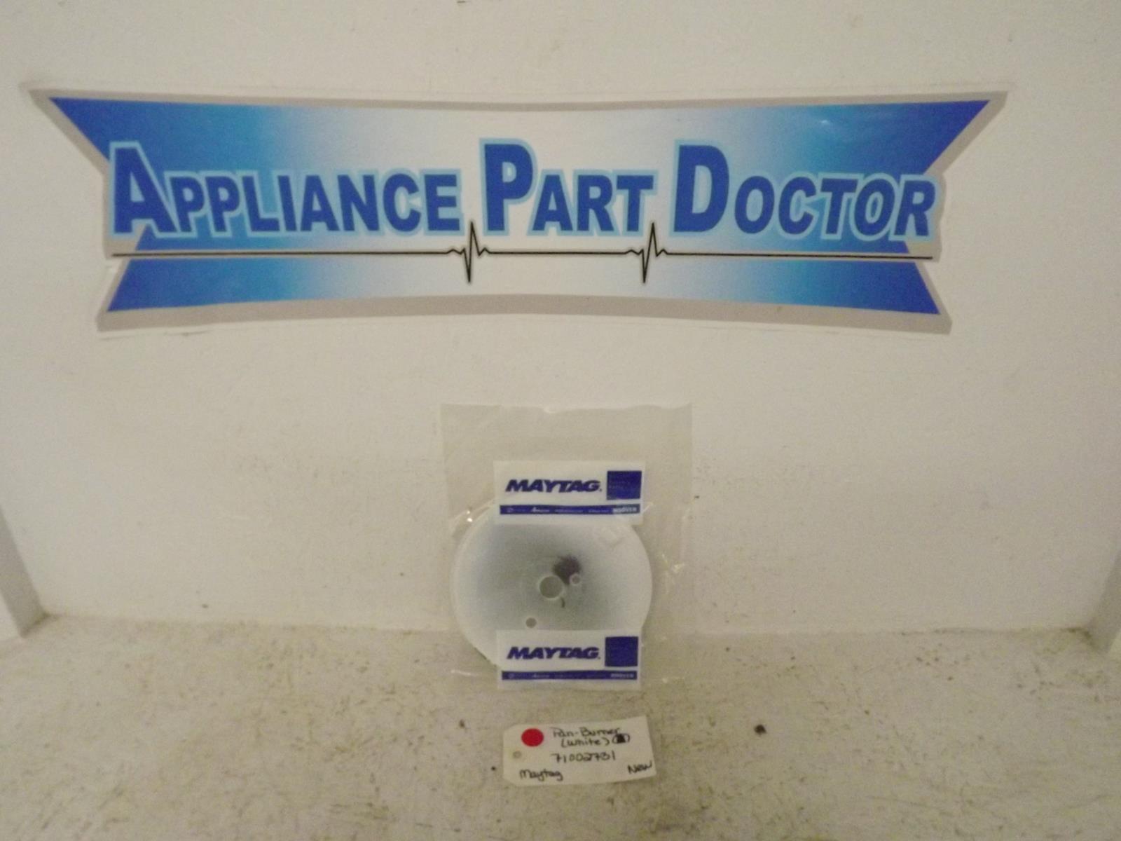 Maytag Range 71002731 Pan-Burner (White) New