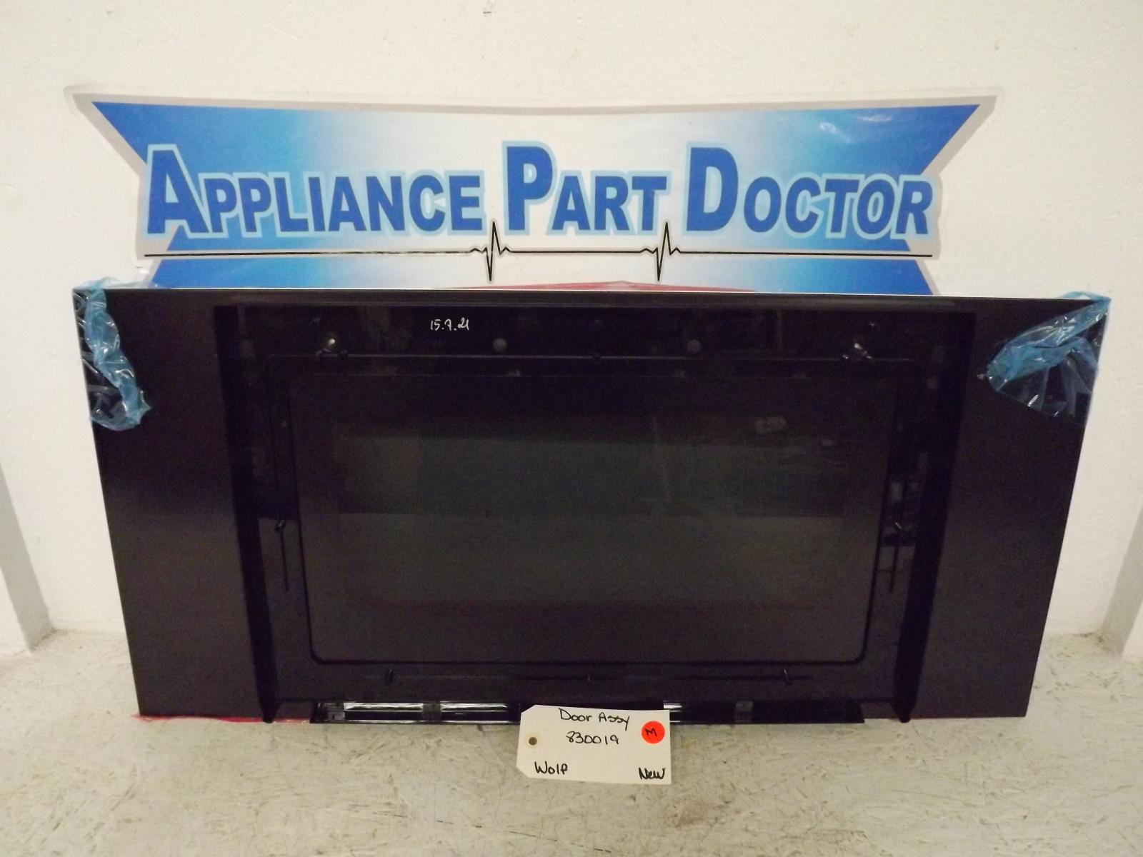 Wolf Microwave 830019 Door Assembly New