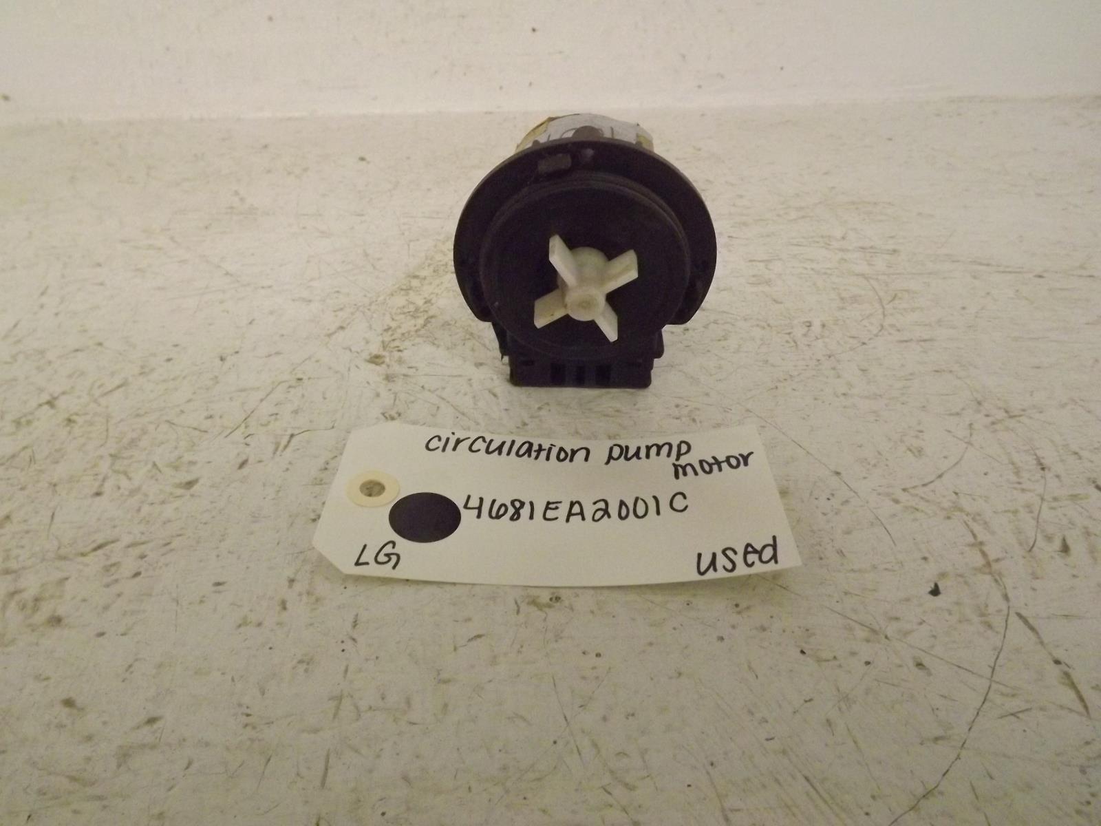 LG Washer 4681EA2001C Circulation Pump Motor Used
