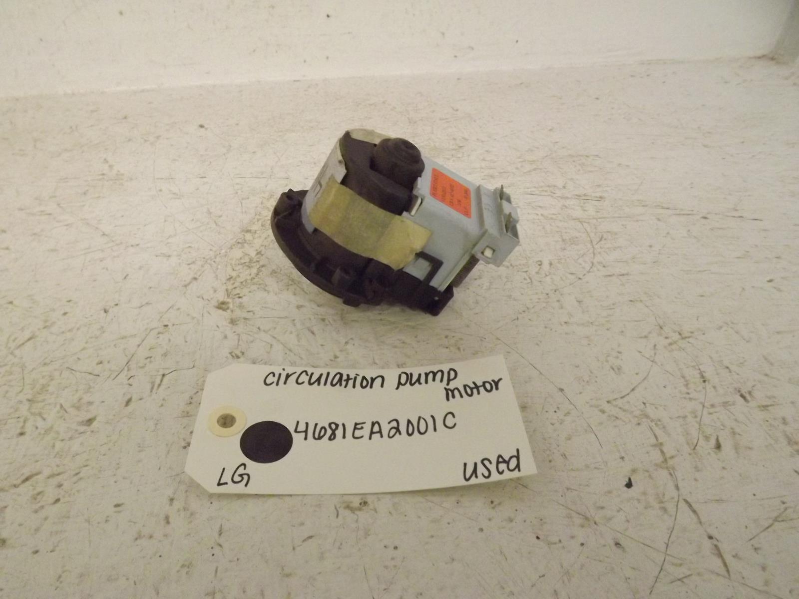 LG Washer 4681EA2001C Circulation Pump Motor Used