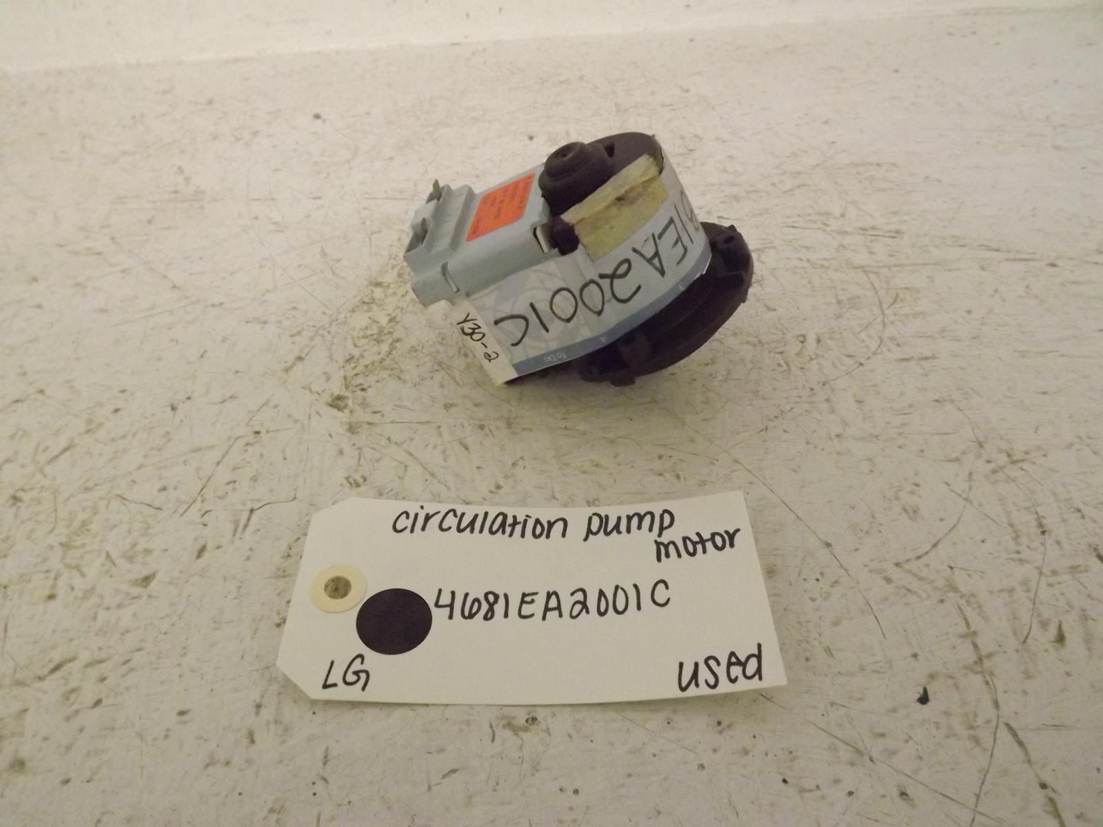 LG Washer 4681EA2001C Circulation Pump Motor Used
