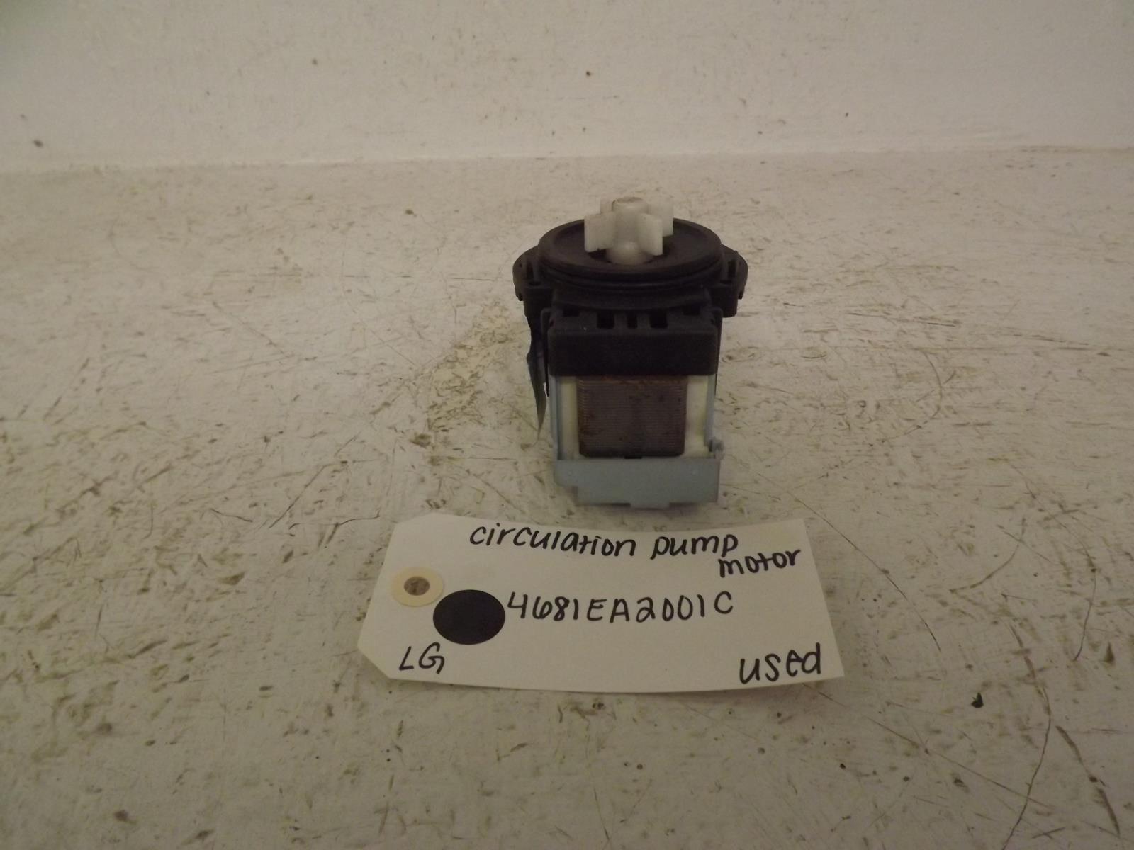 LG Washer 4681EA2001C Circulation Pump Motor Used