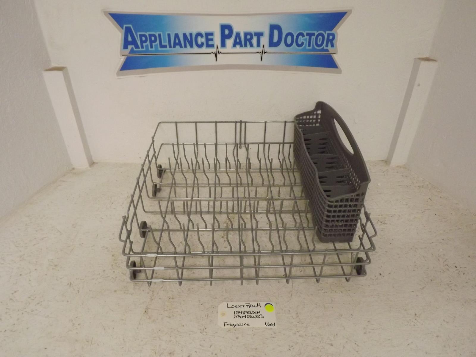 Frigidaire Dishwasher 154875204 5304506523 Lower Rack Used