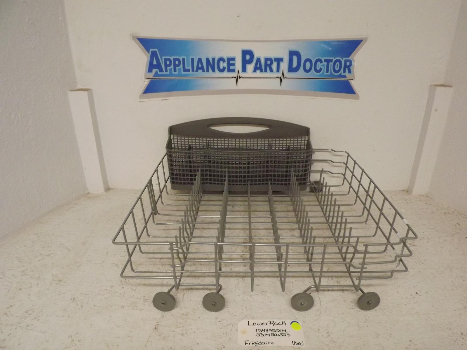 Frigidaire Dishwasher 154875204 5304506523 Lower Rack Used