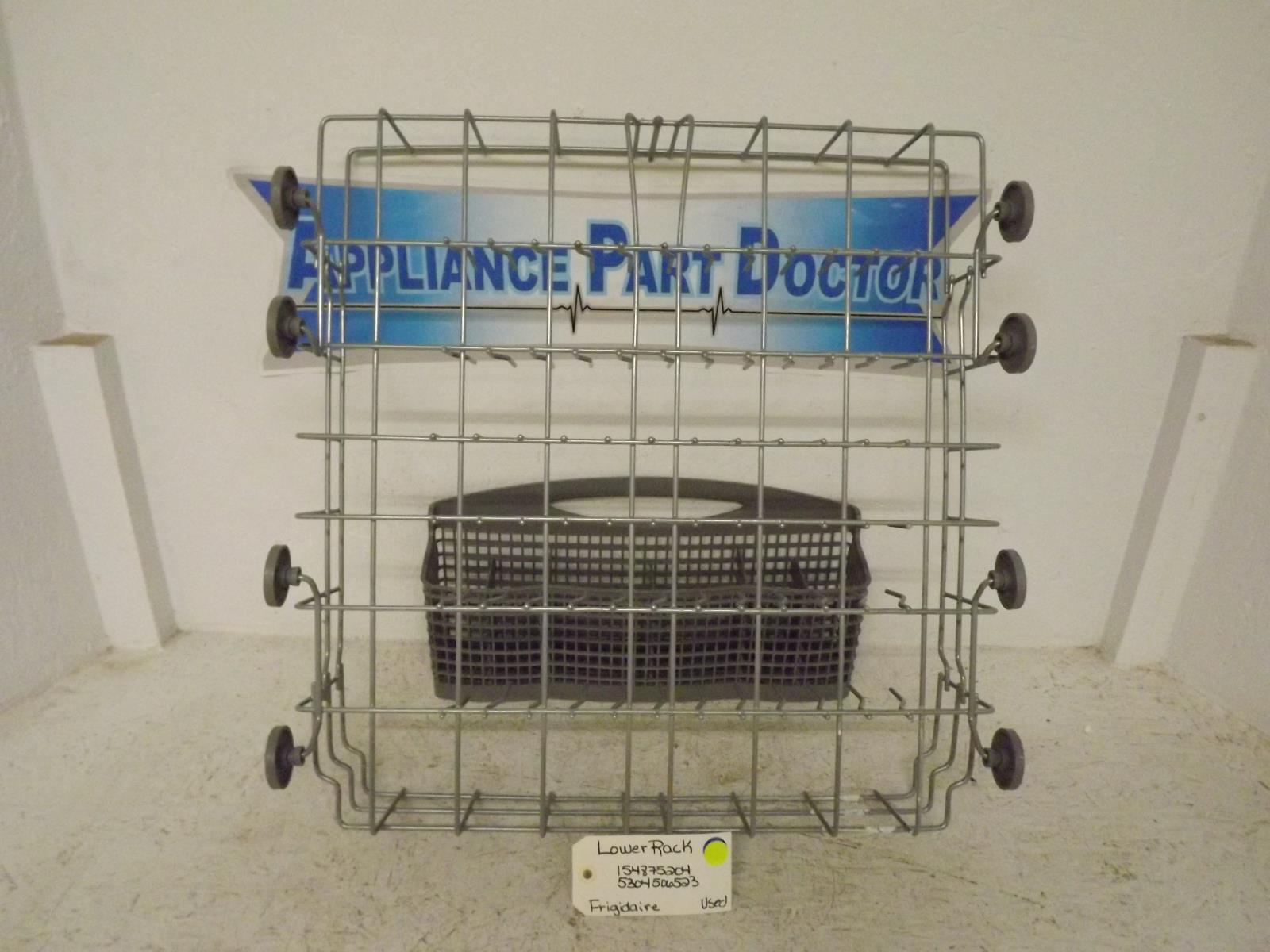 Frigidaire Dishwasher 154875204 5304506523 Lower Rack Used